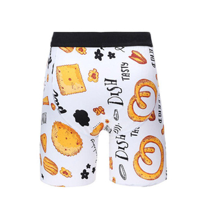 Pantalones Cortos Deportivos de Verano para Hombre 2025, Spandex/Poliéster, Diseño Sólido, Transpirables, Estampado Personalizado, Casuales, Sin Costuras, Suaves, Tipo Boxer - Product Image 3