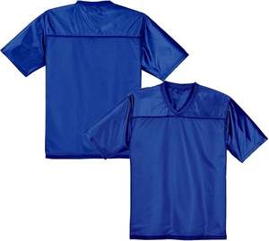 Nouveauté Designs professionnels Maillot de football américain à manches courtes et col en V en plusieurs couleurs - Product Image 1