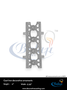 Piezas de Hierro Fundido para Portones, Moldeo en Arena, Superficie Pulida con Gran Pulido, Herraje Industrial Duradero - Product Image 4