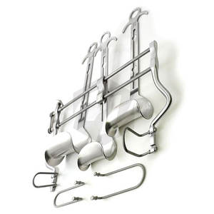 Retractor Abdominal de autorretención Balfour, instrumentos médicos quirúrgicos, cuchillas ajustables, procedimientos de laparotomía de cavidad profunda - Product Image 6