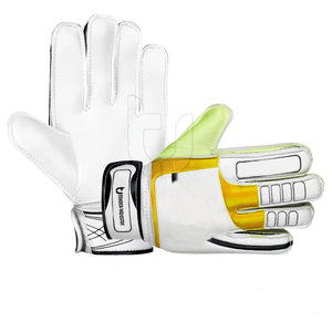 Gants de gardien de but de football personnalisés de haute qualité dernière conception en tissu de cuir avec des couleurs personnalisées - Product Image 3