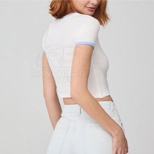 Top Corto Informal y Elegante para Mujer, Top Corto de Verano para Oficina, Top Corto de Moda para Fiesta, Top Corto Moderno para Mujer, Top Corto de Moda Urbana - Product Image 6