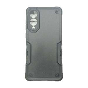 Coque de protection blindée pour Samsung Galaxy S25 Edge, nouveau design, étui de téléphone portable 4G/5G, coque rigide noire, emballage de vente au détail - Product Image 1