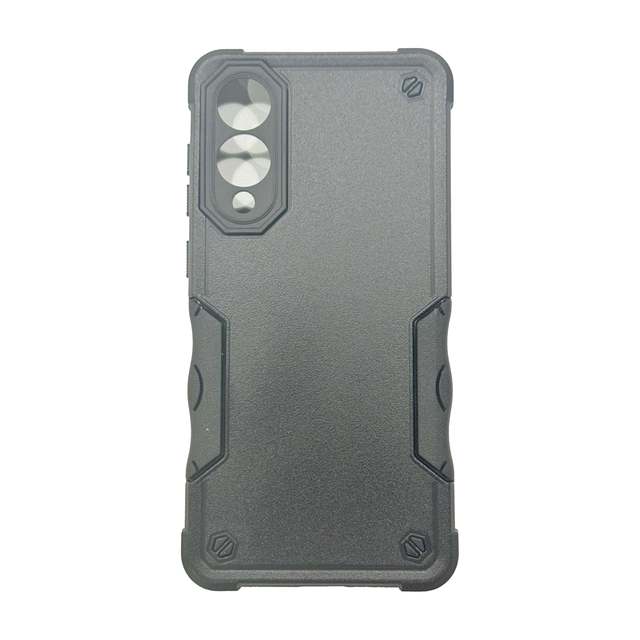 For Samsung for Galaxy S25 Edge Armor Protective Case Newest Design 4G/5G Mobile Phone Case Black Hard Shell Retail Packaging