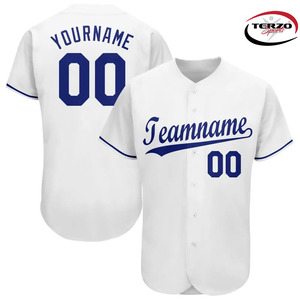 Vente en gros d'uniforme de baseball avec LOGO personnalisé 100% polyester séchage rapide sublimation maillot d'uniforme de sport de baseball - Product Image 6