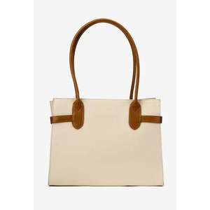 Bolso cruzado estructurado en cuero genuino Dollar - Hecho en Italia - Art. 25388 - Product Image 3