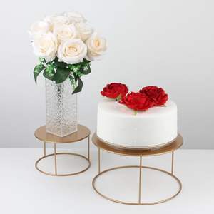 Soporte Metálico para Tartas, Diseñado para Exhibir Postres en Celebraciones y Ofrecer una Servicio Estable - Product Image 3