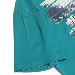 T-shirt à col rond imprimé sur mesure pour hommes Design personnalisé Haut tendance décontracté en coton de haute qualité pour hommes Fabriqué au Bangladesh - Product Image 5