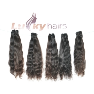 Non traités pas cher 100% couleur noire cheveux humains vietnamien bon pour les cheveux perruques naturel brut ondulé vierge cuticule aligné Extensions - Product Image 4