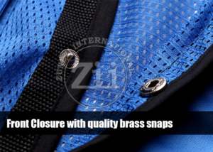 เสื้อกั๊กนิรภัยสะท้อนแสง Hi Viz เงาสูงทนทานน้ำหนักเบาระบายอากาศได้ดีสะท้อนแสงสูงสุดสำหรับการป้องกันผู้ปฏิบัติงาน Ansi Class 2 - Product Image 4