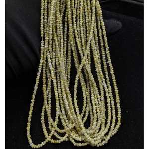 Perlas de Diamante Amarillo Natural 100% de la Mejor Calidad, Sin Cortar, de 2-3.5 mm, Pepitas Crudas Sueltas - Product Image 4