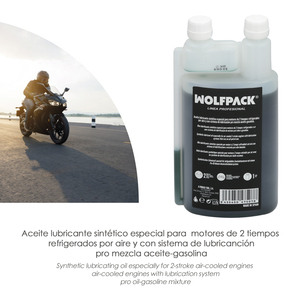 Olio Lubrificante per Motori a 2 Tempi 1 Litro (2 Ugelli) - Product Image 3