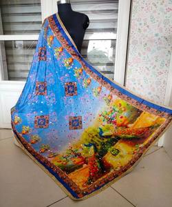 Traje cosido indio al por mayor con Dupattas, hermoso vestido Sharara de estilo árabe para mujer, ropa de fiesta - Product Image 6