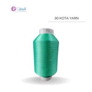 Fil métallique de filament de haute ténacité de fil de 30 kota pour le fil de fantaisie de broderie avec des subtilités de Lurex et de Lichi - Product Image 2