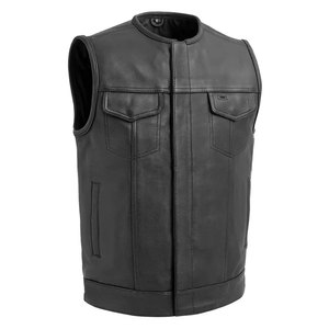 Chaleco suave y ligero para hombre, chaqueta impermeable sin mangas a prueba de viento con forro polar, acolchado de otoño para pesca - Product Image 1