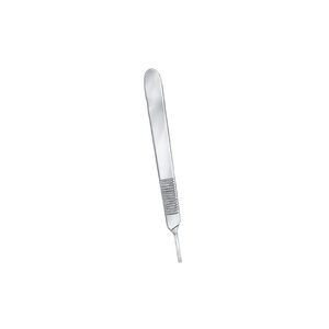 ด้ามจับมีดผ่าตัดขนาด125มม. 5 "แบบตรงไม่มี3แบบใช้ซ้ำได้สัญญาณเหล็กเยอรมันสิ้นสุดการจัดการ - Product Image 5