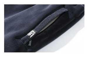 Survêtements évasés personnalisés avec lavage à l'acide fermeture éclair 500 GSM combinaison de jogging à jambe droite survêtement en détresse ensembles de sweats à capuche et pantalons de survêtement pour hommes - Product Image 5