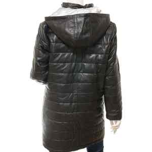 Chaquetas de mujer Calidad Premium Casual Elegante Cuero teñido Ecológico Nuevo diseño de moda Logotipo personalizado Bajo MOQ Temporada de otoño - Product Image 5