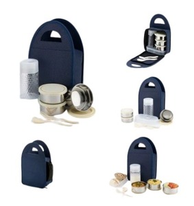 Lonchera de Acero Inoxidable para Oficina, Dile Adiós a los Contenedores Delicados, Contenedores Bento de Acero Inoxidable a Prueba de Fugas, Steel Bite - Product Image 1