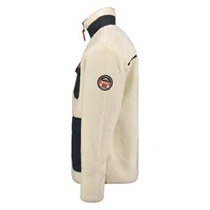 เสื้อแจ็กเก็ตแบบมีซิปมีซิปมีกระเป๋าพิเศษผ้าฟลีซขั้วโลกสำหรับผู้ชายเสื้อแจ็คเก็ตสวมใส่สบายๆสำหรับฤดูหนาว - Product Image 4