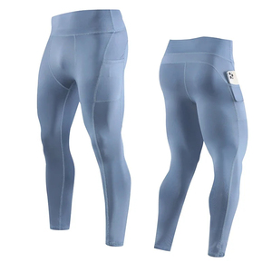Leggings d'entraînement taille haute personnalisés pour les femmes pantalons de yoga en soie d'hiver avec des caractéristiques chaudes et des poches vêtements de sport actifs - Product Image 5