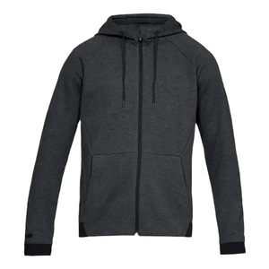 Nuevo diseño 2025 transpirable de secado rápido 100% algodón invierno Hombre Deporte Jogger sudaderas con cremallera en gris oscuro-sudaderas con capucha y sudaderas - Product Image 3