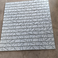 Pierre naturelle gaufrée 3D 300x600mm Carreaux de mur extérieur Design Satin Mat 30x60cm Porcelaine 12x24 Carreaux d'élévation haute profondeur