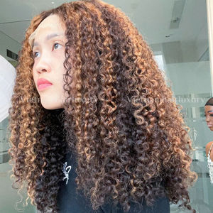 Eurasian Curly de cheveux humains vietnamiens 100%, ,100% Cheveux non traités en cheveux humains - Product Image 1
