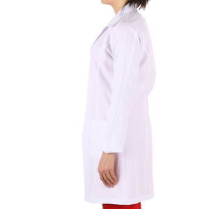 เสื้อโค้ทแพทย์สำหรับทั้งชายและหญิงเสื้อคลุมสครับสีขาวสำหรับแพทย์และพยาบาลเสื้อโค้ทสำหรับแพทย์และพยาบาล - Product Image 2