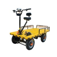 Chariot électrique de manutention avec siège pour le transport de marchandises en Chine