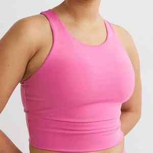 2025 meilleure vente femmes soutien-gorge de sport sans sangle haut pour rembourré respirant Yoga soutien-gorge en gros extensible caractéristiques avant haut - Product Image 6