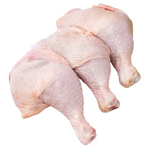 Coscia quarto Halal pollo congelato in vendita quarti di coscia di pollo congelato Halal di alta qualità pulito quarto di coscia di pollo dal brasile