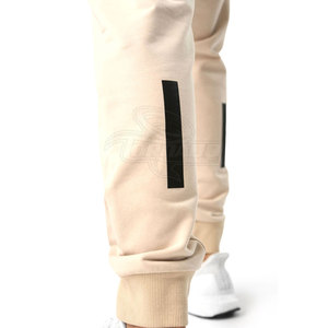 Pantalon de survêtement décontracté pour homme, en molleton de coton respirant de haute qualité, taille haute, avec cordon de serrage, idéal pour l'hiver et le sport – Vente en gros - Product Image 3