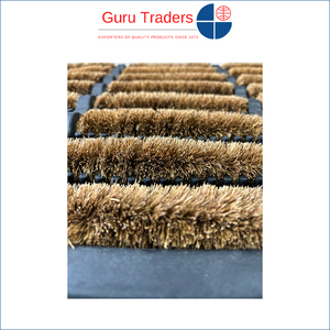 Trong chiều sâu kinh nghiệm trong bán có thể giặt & chất lượng bền tùy chỉnh không trượt dây cao su bàn chải cửa thảm ở mức giá thấp nhất - Product Image 6