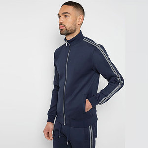 Nuevo Chándal Deportivo de Invierno para Hombre, Corte Ajustado, 100% Algodón, Forro Polar Transpirable, con Capucha, Diseño para Correr, con Logotipo Personalizado - Product Image 1