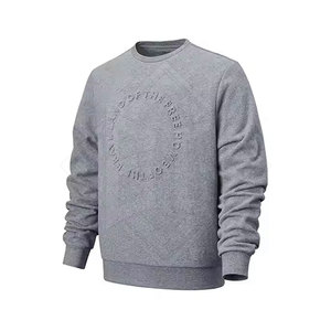 เสื้อสเวตเตอร์ลายนูนสำหรับผู้ชายผ้าคุณภาพสูงลำลองทันสมัยสำหรับฤดูหนาวพร้อมตัวเลือกการปรับแต่งลายพื้น - Product Image 2