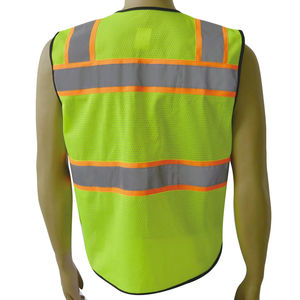 Gilet de sécurité réfléchissant haute visibilité, vêtements de chantier, vêtements de sécurité, gilet haute visibilité, vêtements de sécurité - Product Image 4