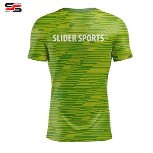 Rashguard de manga corta personalizado para Surf MMA Jiu Jitsu diseñe su propio logotipo camisa de compresión sublimada ropa de artes marciales - Product Image 4