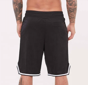 Shorts de sport pour hommes, shorts de basket-ball, séchage rapide, poches, vente en gros, vêtements de sport décontractés, coton-polyester, écologiques, respirants, en maille - Product Image 6