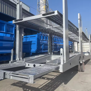 Semirremolque Portacoches de Doble Plataforma Hidráulica para Transporte de Múltiples Vehículos - Product Image 2