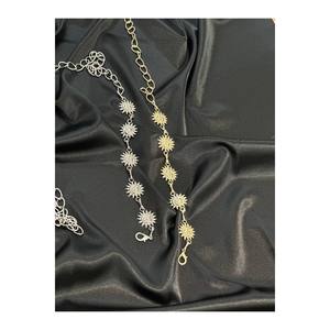 Ceinture de taille pour femme Gunes Gold and Silver, ceinture de robe, ceinture de jupe, ceinture de pantalon - Or-Argent - Product Image 3