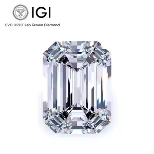 Emerald Cut CVD Lab Grown Diamond E Color VVS2 Clarity IGI Certified Loose Stone for Elegant Jewelry Crafting - Product Image 4