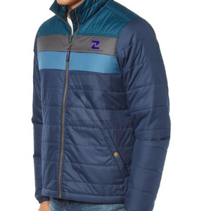 Veste matelassée pour homme, en polyester respirant, écologique, de haute qualité, avec logo personnalisé, pour l'hiver, imperméable, pour une utilisation en extérieur - Product Image 4