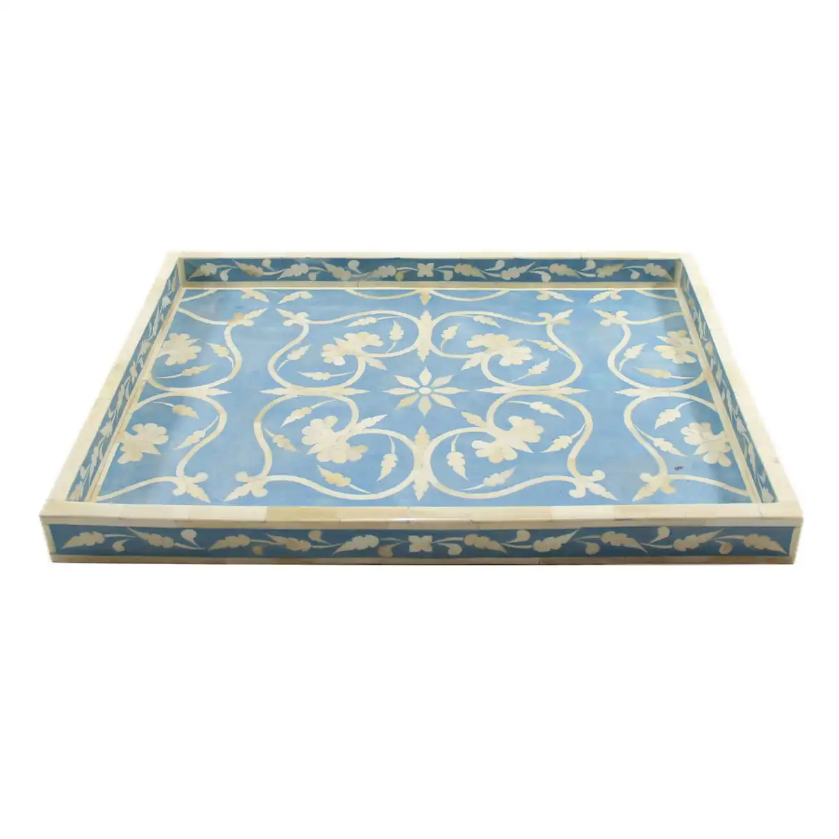 Exclusive Quality Bone Inlay Tray Newest Design For Home Office Hotel Wedding Parties Bone Inlay Serving Tray
