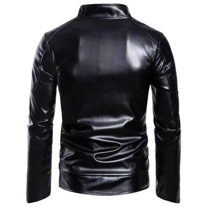 New Arrival Factory Direct Sale <b>Men's</b> Genuine Leather Jacket Fashion Streetwear with Hooded Collar for Winter for <b>men</b> - Product Image 3