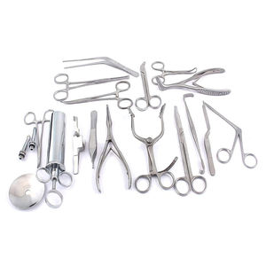 Kit de Cirugía Plástica Quirúrgica, Instrumentos de Cirugía Pediátrica para Rinoplastia y Blefaroplastia, Juego de Acero Inoxidable Manual - Product Image 1