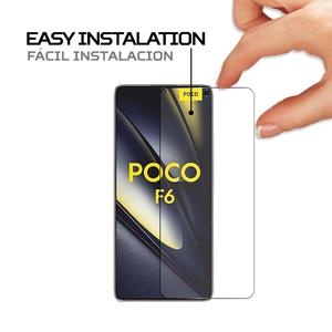 ป้องกันการกระแทกสำหรับอุปกรณ์ป้องกันหน้าจอ F6 Xiaomi poco ทนทานและดูดซับแรงกระแทก - Product Image 3