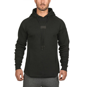 Venta al por mayor de algodón de cáñamo hombres Sudadera con capucha personalizada ropa de calle hombres algodón Spandex sudaderas con capucha pulóver sudadera sudaderas con capucha - Product Image 2
