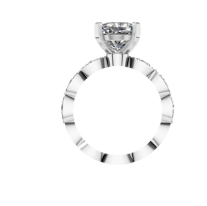 950 platine brillant coupe VVS D Moissanite broche Solitaire bague de fiançailles IGI certifié luxe bijoux fins pour les femmes mariage - Product Image 3