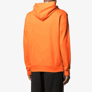 Latest Design Autumn Winter <b>3D</b> Embossed <b>Hoodie</b> for Men Regular Fit Drop Shoulder 100% Cotton Fleece Quick Dry Breathable Pocket - Product Image 2